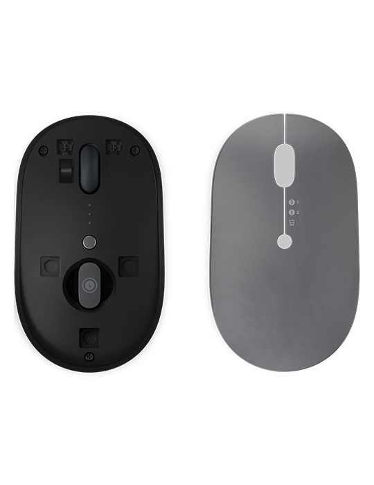 Lenovo Go Multi-Device mouse Office Ambidextrous RF Wireless + Bluetooth Optical 2400 DPI