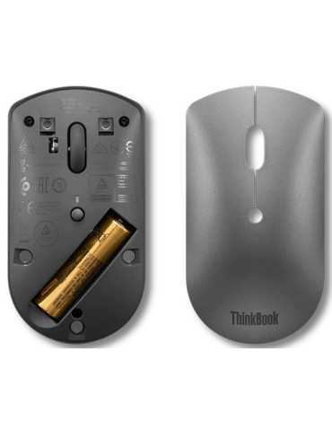 Lenovo ThinkBook hiiri Office Molempikätinen Bluetooth Optinen 2400 DPI Lenovo ThinkBook hiiri Office Molempikätinen Bluetooth Optinen 2400 DPI
