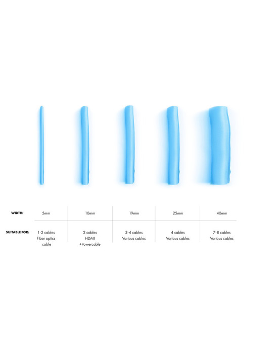 Multibrackets 4405 cable sleeve Blue
