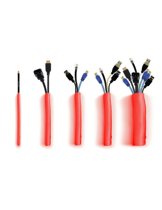 Multibrackets 4412 cable sleeve Red