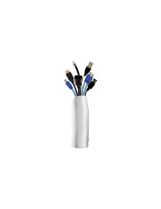 Multibrackets 2814 cable organizer Cable sock Silver 1 pc(s)