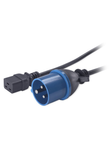 APC C19 IEC309 2.5m Black 98.4" (2.5 m) C19 coupler