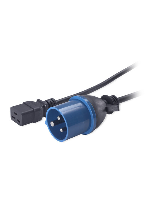 APC C19 IEC309 2.5m Black 98.4" (2.5 m) C19 coupler