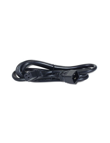 APC PWR Cord C19 - C20, 4.5 m Black 179.9" (4.57 m) C19 coupler C20 coupler