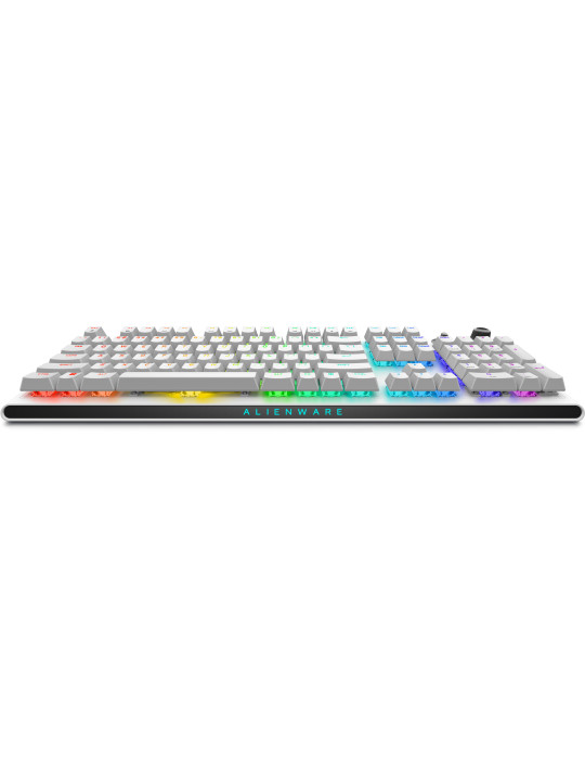 Alienware AW920K tangentbord Spela USB + RF Wireless + Bluetooth Vit