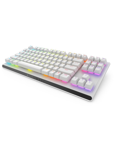 Alienware AW420K tangentbord Spela USB QWERTY Amerikanskt internationellt Vit