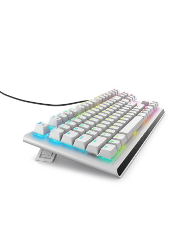 Alienware AW420K tangentbord Spela USB QWERTY Amerikanskt internationellt Vit