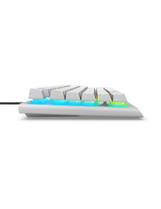 Alienware AW420K tangentbord Spela USB QWERTY Amerikanskt internationellt Vit