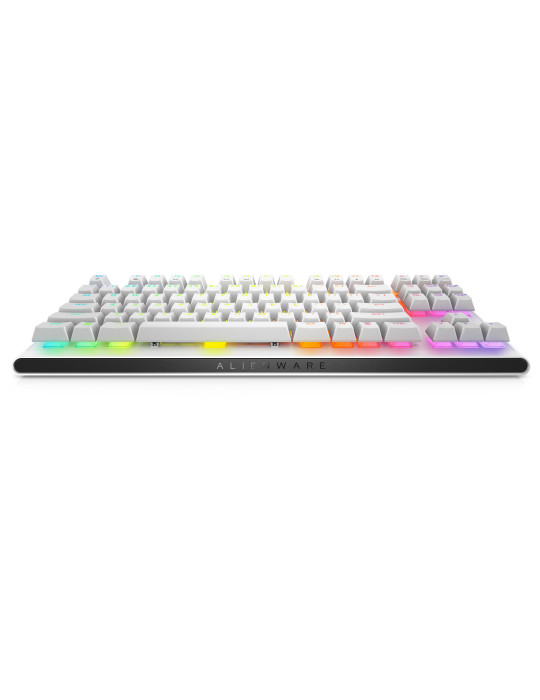 Alienware AW420K tangentbord Spela USB QWERTY Amerikanskt internationellt Vit