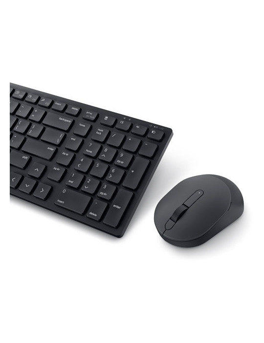 DELL KM555 keyboard Mouse included Universal RF Wireless + Bluetooth QWERTY US International Black