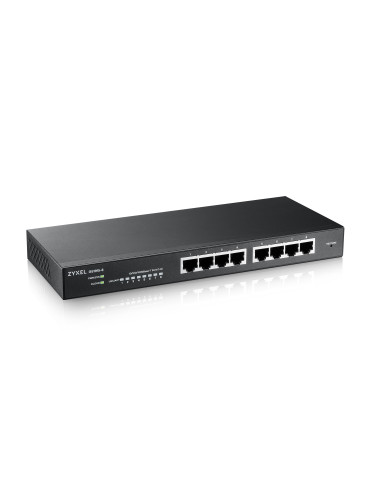 Zyxel GS1915-8 Hallittu L2 Gigabit Ethernet (10 100 1000) musta