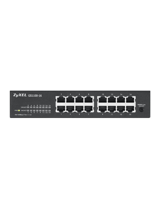 Zyxel GS1100-16 Hallitsematon Gigabit Ethernet (10 100 1000)