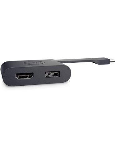 DELL DA20 USB Type-C HDMI + USB musta