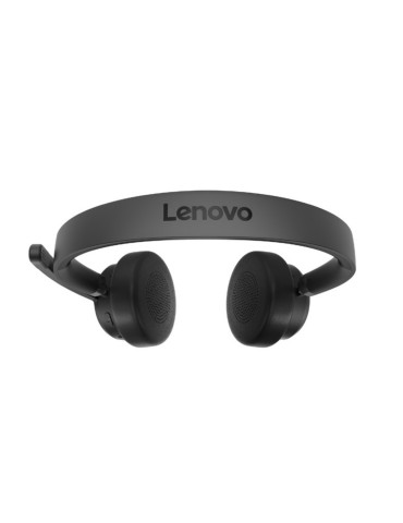 Lenovo Wireless VoIP Headset Head-band Office Call center Bluetooth Black