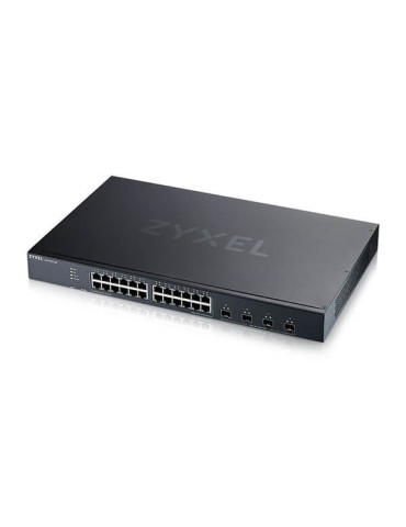 Zyxel XGS1935-28-EU0101F verkkokytkin Hallittu L2+ L3 Gigabit Ethernet (10 100 1000) 1U musta