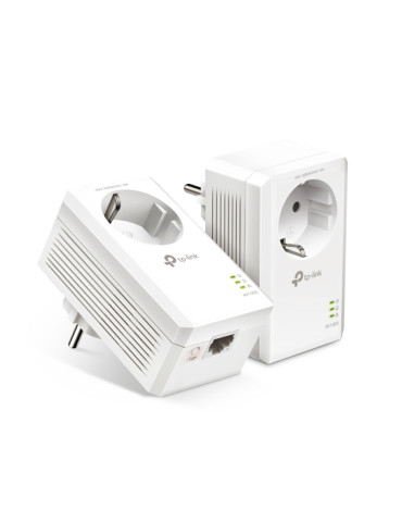 TP-Link TL-PA7017P KIT PowerLine-nätverksadapter 1000 Mbit s Nätverksansluten (Ethernet) Vit 2 styck TP-Link TL-PA7017P KIT PowerLine-nätverksadapter 1000 Mbit s Nätverksansluten (Ethernet) Vit 2 styck