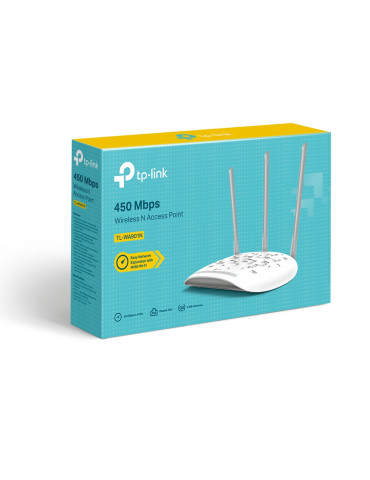 TP-Link TL-WA901N 450 Mbit s Vit Strömförsörjning via Ethernet (PoE) stöd