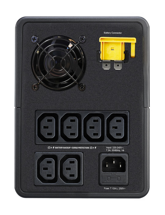 APC Easy UPS strömskydd (UPS) Linjeinteraktiv 1,6 kVA 900 W 6 AC-utgångar
