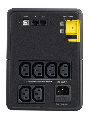 APC BX1200MI uninterruptible power supply (UPS) Line-Interactive 1.2 kVA 650 W 6 AC outlet(s) APC BX1200MI uninterruptible power supply (UPS) Line-Interactive 1.2 kVA 650 W 6 AC outlet(s)