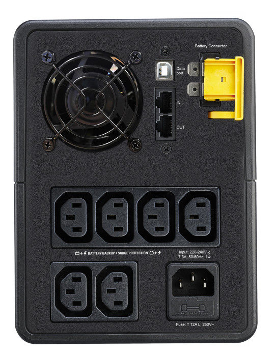 APC BX1600MI uninterruptible power supply (UPS) Line-Interactive 1.6 kVA 900 W 6 AC outlet(s)
