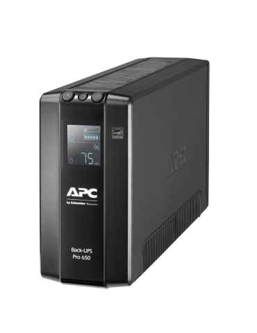 APC BR650MI uninterruptible power supply (UPS) Line-Interactive 0.65 kVA 390 W 6 AC outlet(s) APC BR650MI uninterruptible power supply (UPS) Line-Interactive 0.65 kVA 390 W 6 AC outlet(s)
