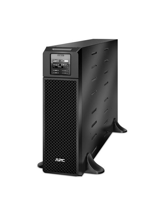 APC Smart-UPS On-Line UPS-virtalähde Taajuuden kaksoismuunnos (verkossa) 5 kVA 4500 W 12 AC-pistorasia(a)