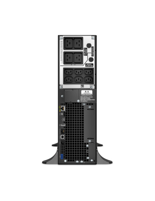APC Smart-UPS On-Line UPS-virtalähde Taajuuden kaksoismuunnos (verkossa) 5 kVA 4500 W 12 AC-pistorasia(a)