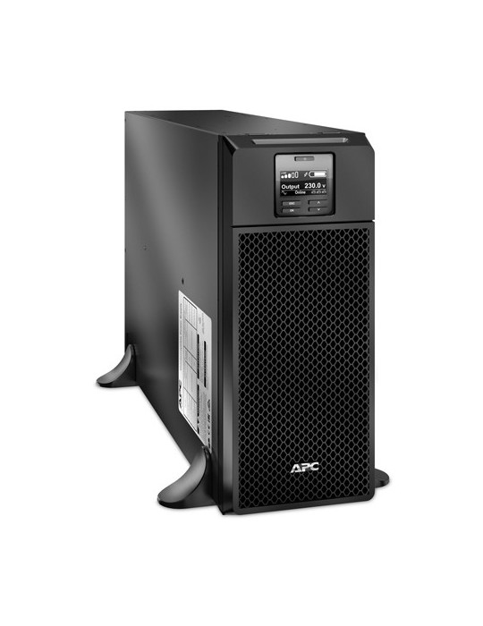 APC Smart-UPS On-Line UPS-virtalähde Taajuuden kaksoismuunnos (verkossa) 6 kVA 6000 W 10 AC-pistorasia(a)