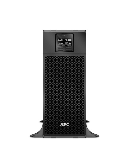 APC Smart-UPS On-Line UPS-virtalähde Taajuuden kaksoismuunnos (verkossa) 6 kVA 6000 W 10 AC-pistorasia(a)