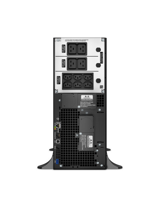 APC Smart-UPS On-Line UPS-virtalähde Taajuuden kaksoismuunnos (verkossa) 6 kVA 6000 W 10 AC-pistorasia(a)