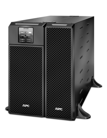 APC Smart-UPS On-Line UPS-virtalähde Taajuuden kaksoismuunnos (verkossa) 6 kVA 6000 W 10 AC-pistorasia(a) APC Smart-UPS On-Line UPS-virtalähde Taajuuden kaksoismuunnos (verkossa) 6 kVA 6000 W 10 AC-pistorasia(a)