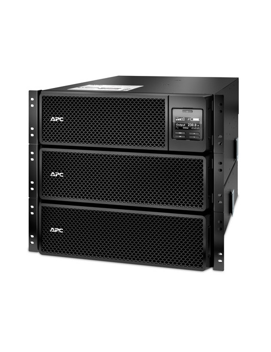 APC Smart-UPS On-Line UPS-virtalähde Taajuuden kaksoismuunnos (verkossa) 8 kVA 8000 W 10 AC-pistorasia(a)