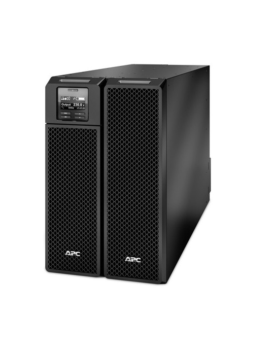 APC Smart-UPS On-Line UPS-virtalähde Taajuuden kaksoismuunnos (verkossa) 8 kVA 8000 W 10 AC-pistorasia(a)