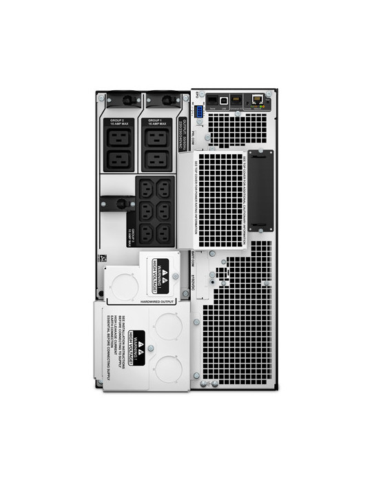 APC Smart-UPS On-Line UPS-virtalähde Taajuuden kaksoismuunnos (verkossa) 8 kVA 8000 W 10 AC-pistorasia(a)