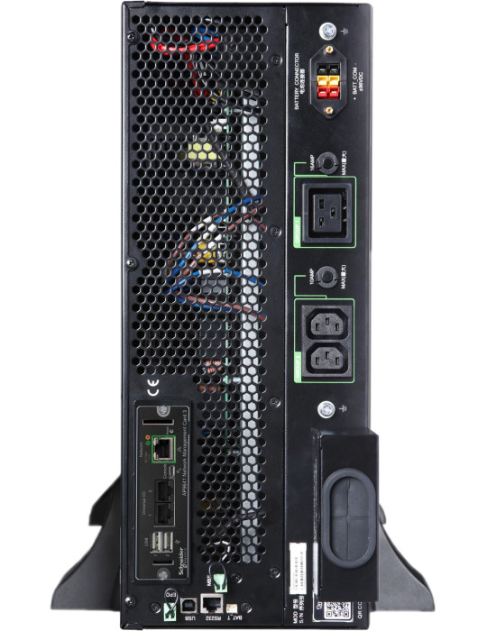 APC SRTG5KXLI UPS-virtalähde Taajuuden kaksoismuunnos (verkossa) 5 kVA 5000 W 3 AC-pistorasia(a)
