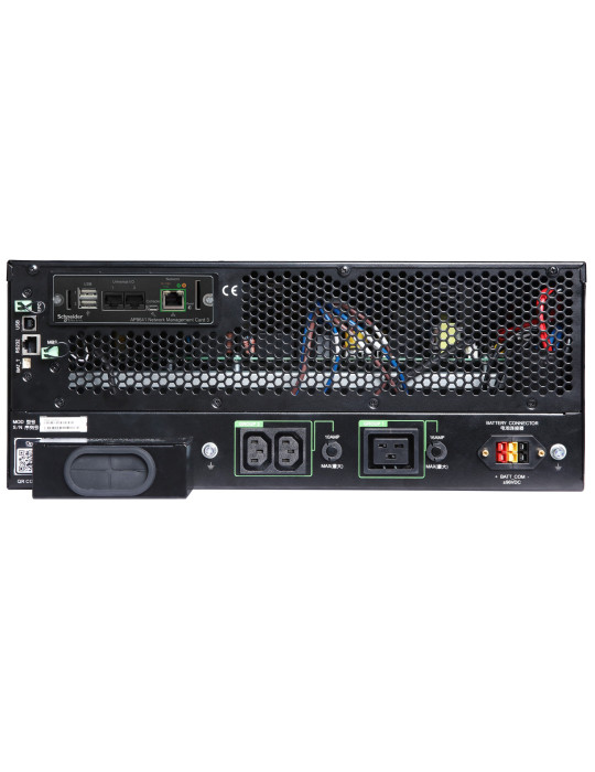 APC SRTG5KXLI UPS-virtalähde Taajuuden kaksoismuunnos (verkossa) 5 kVA 5000 W 3 AC-pistorasia(a)