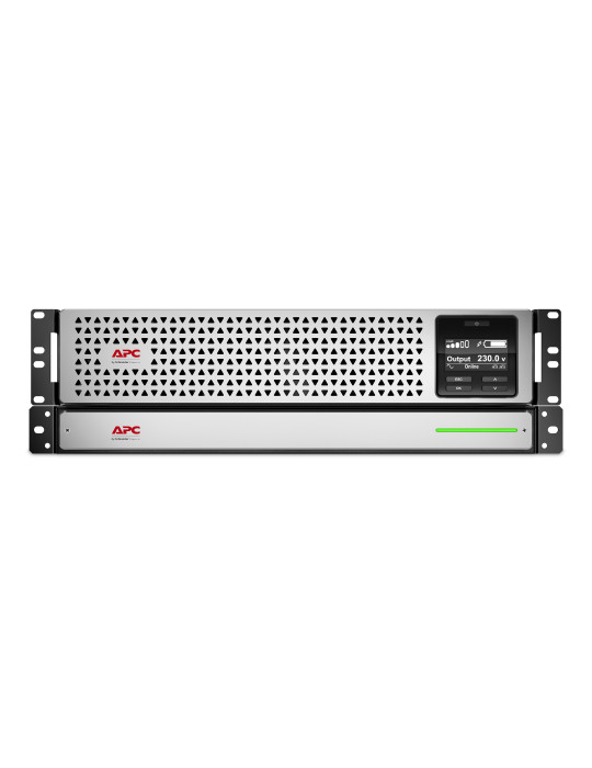 APC SRTL1000RMXLI UPS-virtalähde Taajuuden kaksoismuunnos (verkossa) 1 kVA 900 W 8 AC-pistorasia(a)
