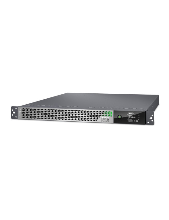 APC SRTL3KRM1UIC UPS-virtalähde Taajuuden kaksoismuunnos (verkossa) 3 kVA 3000 W 5 AC-pistorasia(a)