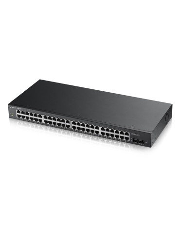 Zyxel GS1900-48-EU0102F verkkokytkin L2 Gigabit Ethernet (10 100 1000) musta