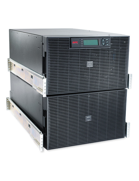 APC Smart-UPS On-Line UPS-virtalähde Taajuuden kaksoismuunnos (verkossa) 15 kVA 12000 W 8 AC-pistorasia(a)