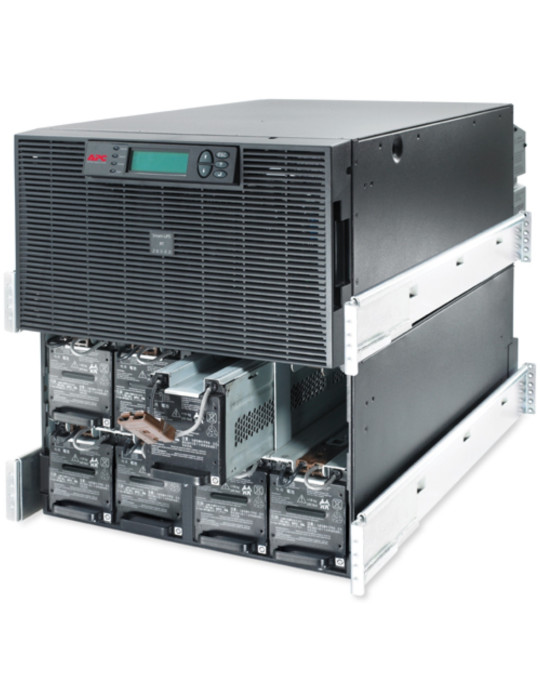 APC Smart-UPS On-Line UPS-virtalähde Taajuuden kaksoismuunnos (verkossa) 20 kVA 16000 W 8 AC-pistorasia(a)