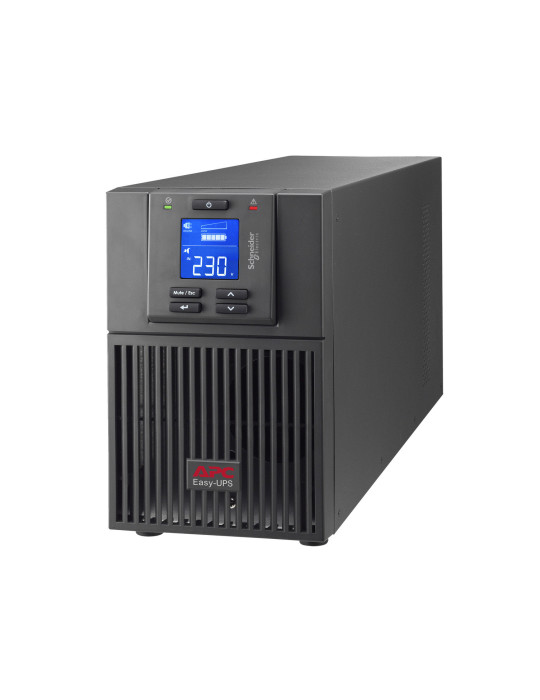APC Easy UPS On-Line SRV UPS-virtalähde Taajuuden kaksoismuunnos (verkossa) 3 kVA 2700 W 7 AC-pistorasia(a)