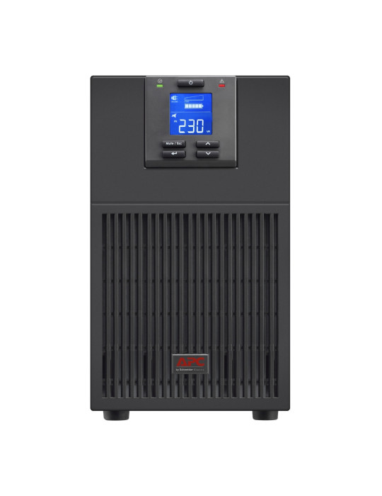 APC Easy UPS On-Line SRV UPS-virtalähde Taajuuden kaksoismuunnos (verkossa) 3 kVA 2700 W 7 AC-pistorasia(a)