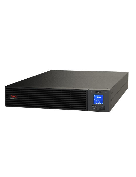 APC SRV1KRI UPS-virtalähde Taajuuden kaksoismuunnos (verkossa) 1 kVA 800 W 3 AC-pistorasia(a)