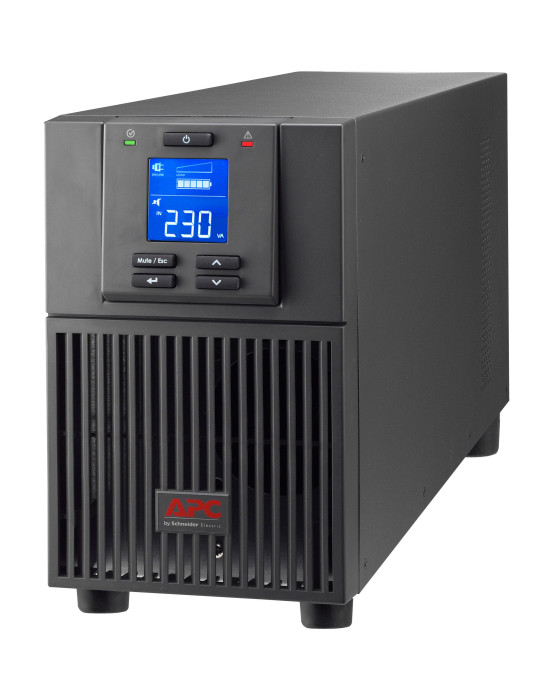 APC SRV2KI UPS-virtalähde Taajuuden kaksoismuunnos (verkossa) 2 kVA 1600 W 4 AC-pistorasia(a)