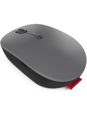 Lenovo Go Multi-Device mouse Office Ambidextrous RF Wireless + Bluetooth Optical 2400 DPI
