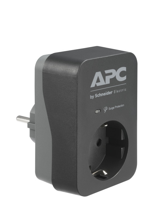 APC PME1WB-GR ylijännitesuoja musta, Harmaa 1 AC-pistorasia(a) 230 V