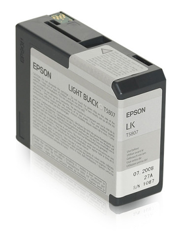 Epson T580700 ink cartridge 1 pc(s) Original Light black