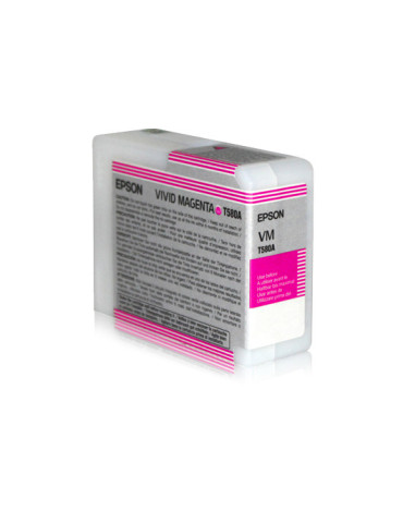 Epson T580A00 ink cartridge 1 pc(s) Original Vivid magenta