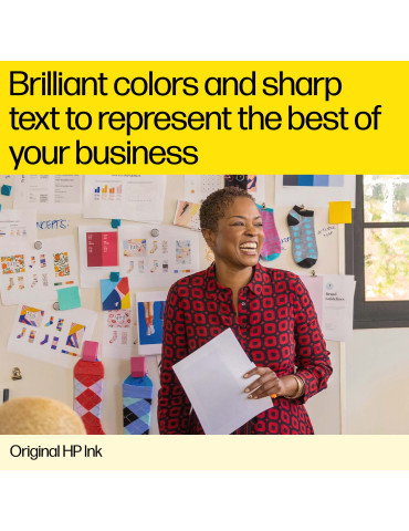 HP 843C 400 ml svart PageWide XL bläckpatron